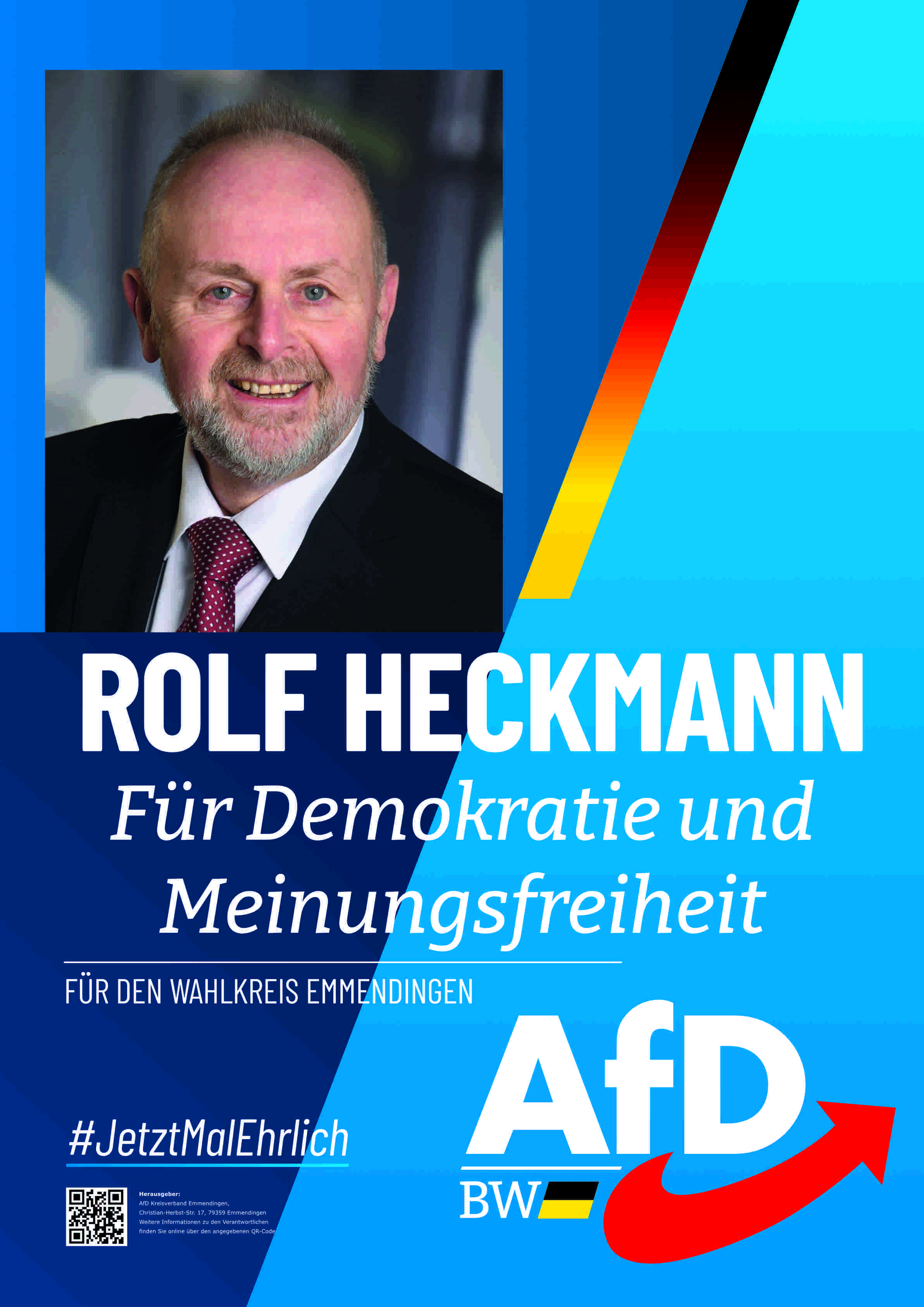 Für Demokratie und Minungsfreiheit